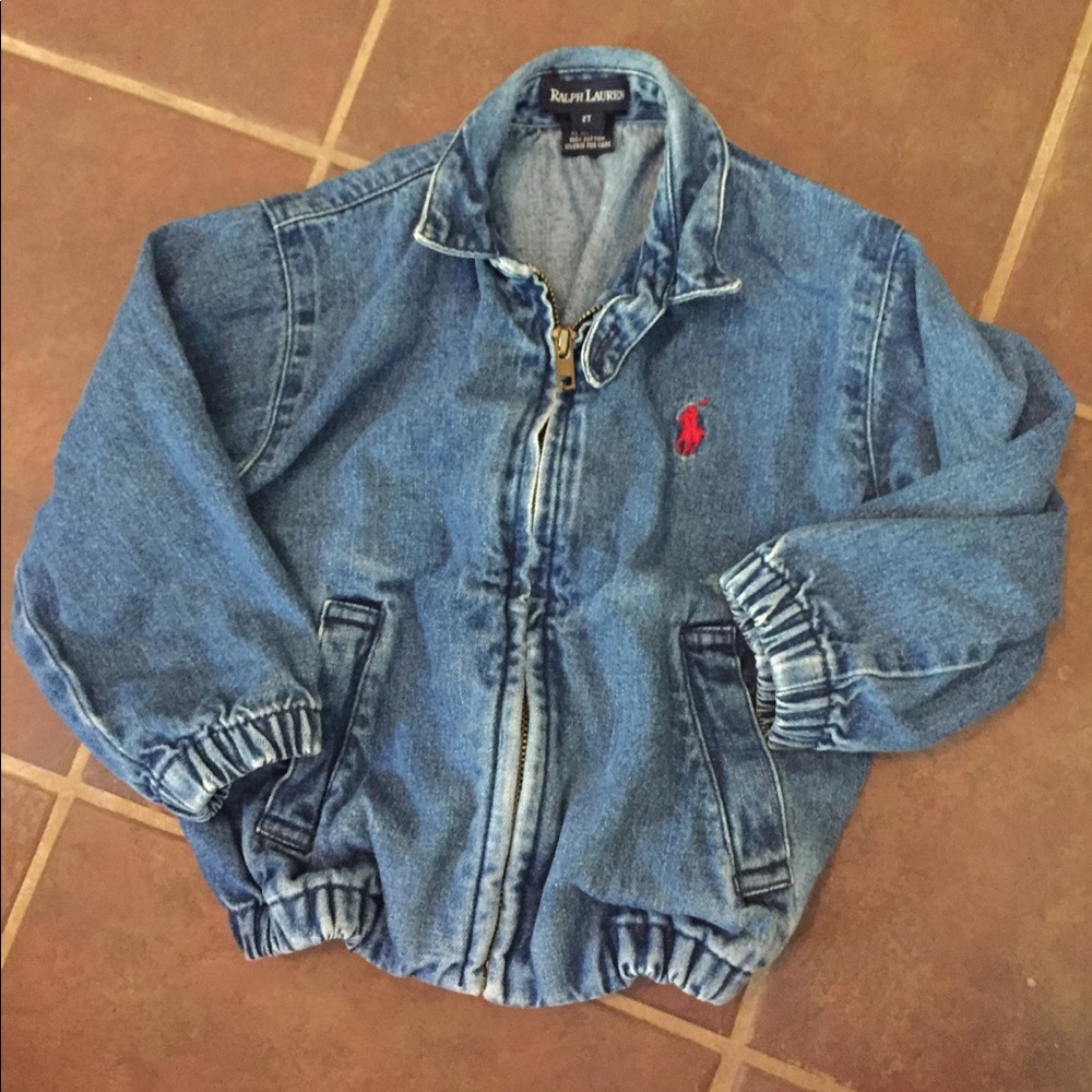 Retro 2T Polo Ralph Lauren Denim Jacket